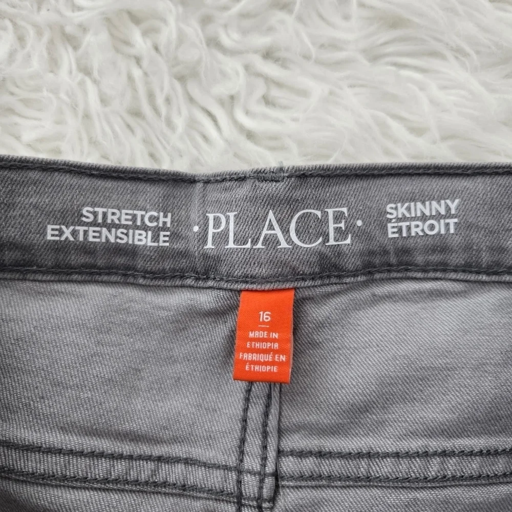 The Children's Place Boy's Skinny Stretch Extensible Adjustable Waist Jeans. Siz